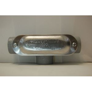 CAJA CONDUIT DE ALUMINIO CON TAPA T 3/4
