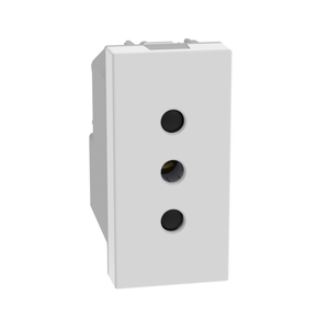 TOMA 3 EN LÍNEA 2P+T 10 AMP MATIX GO BLANCO 1 MOD