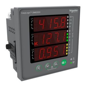 MEDIDOR DIGITAL MULTIFUNCION DM6200, PUERTO DE COMUNICACION RS-485,2 HILOS