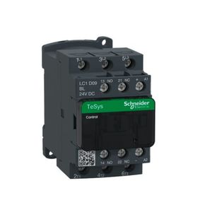 CONTACTOR TESYS 9A 1NA+1NC 3/5.5HP 220/440VAC BOB. BAJO CONSUMO 24VDC