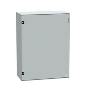 TABLERO MURAL DE POLYESTER DE 847X636X300MM IP66 COLOR GRIS RAL 7035