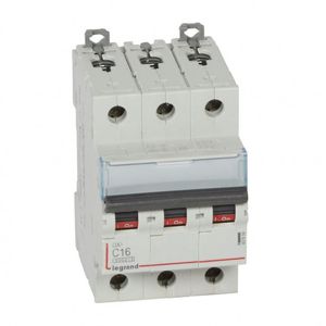 INTERRUPTOR TERMOMAGNETICO 3X16A, 25KA/220V, DX3, CURVA C