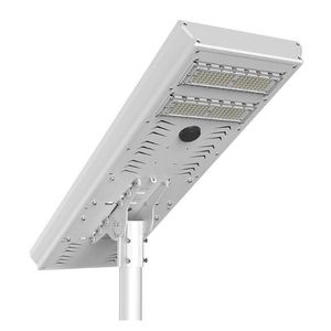 LUMINARIA ALUMBRADO PUBLICO SOLAR BRP110 LED120/757 G2 80W 12000LM 5700K IP65 25.6VDC C/CONTROL REMOT