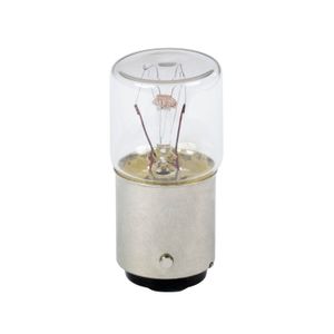 LAMPARA INCANDESCENTE DE 10W, 24V C/BASE BA15D LONG. 35MM P/COLUM.LUM