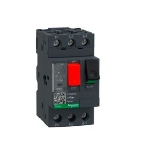 GUARDAMOTOR TERMOMAGNETICO 3Ø REGULABLE, 1-1.6A ID=22.5A, TESYS - GV2ME06