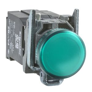 PILOTO LUMINOSO VERDE CON LED 230/240 VAC, 22MM Ø, HARMONY
