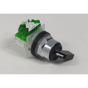SELECTOR NO LUMINOSO MANETA LARGA 2 POSC. FIJAS NA Ø 30MM HARMONY