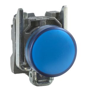 PILOTO LUMINOSO AZUL C/LED PROTECTED DE 24V AC/DC Ø22MM IP65