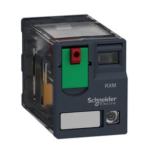 RELÉ MINIATURA DE 14 PINES C/LED 6A 4NANC 120VAC